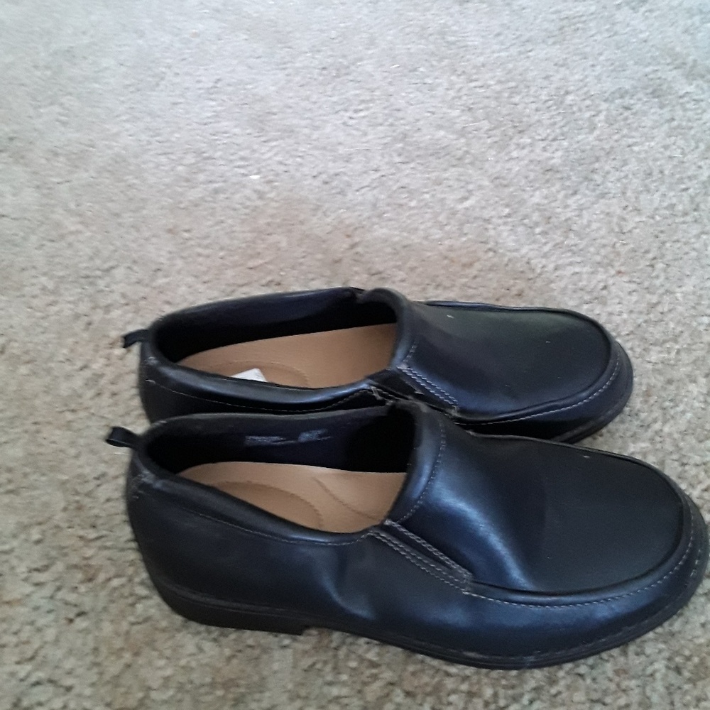 George boys loafers slip on size 3 black